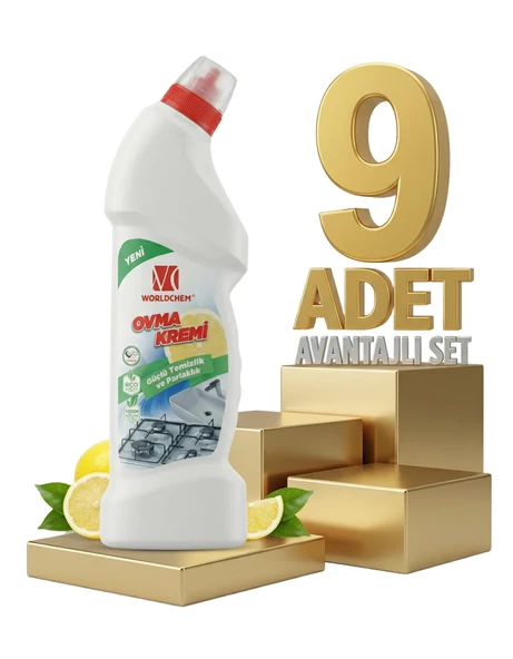 Worldchem Ovma Kremi 9x1000 Ml - Resim 2