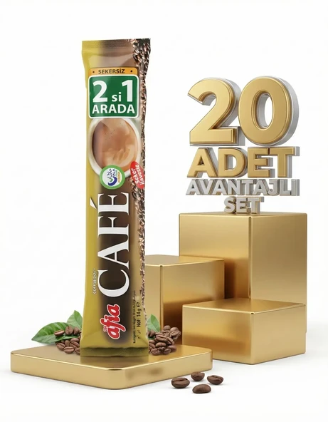 Afia 2si 1 Arada Kahve 20x14 Gr - Resim 2