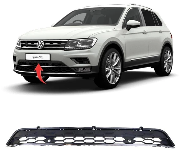 VOLKSWAGEN ORTA IZGARA SENSORLU KROMLU TUGIAN 2017>> ürün görseli 1