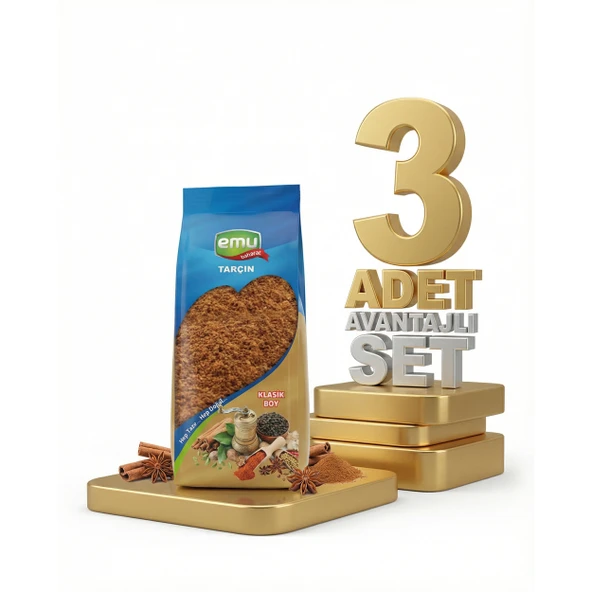 Emu Tarçın 3x40 Gr ürün görseli 1