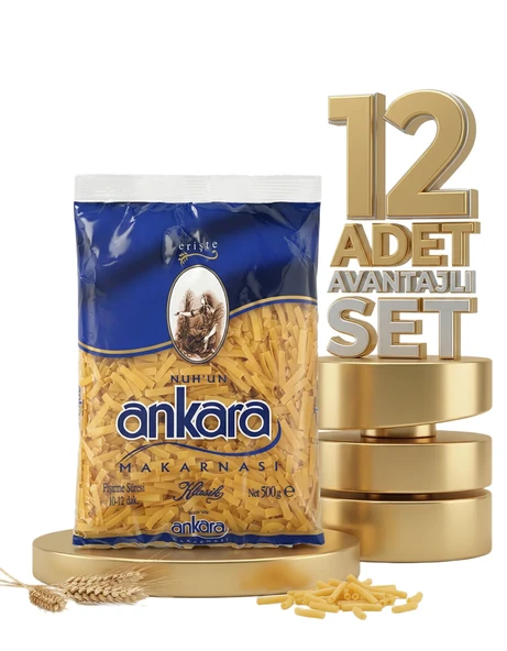 Ankara Erişte Makarna 12x500 Gr - Resim 2