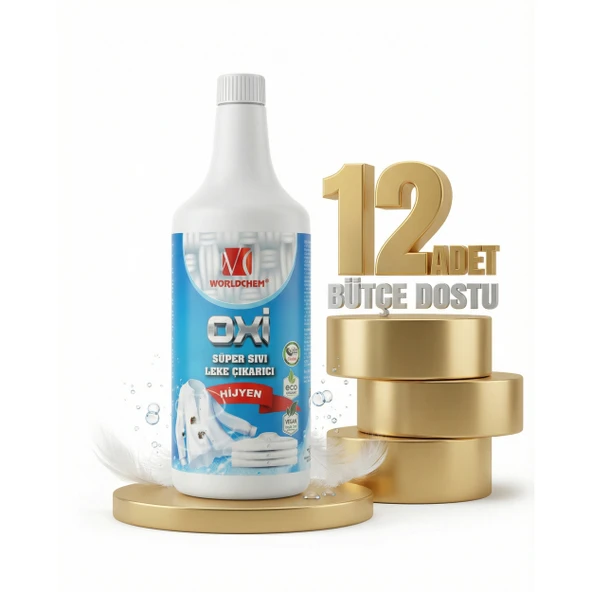 Worldchem Oxı Leke Çıkarıcı 12x1 Lt ürün görseli 1