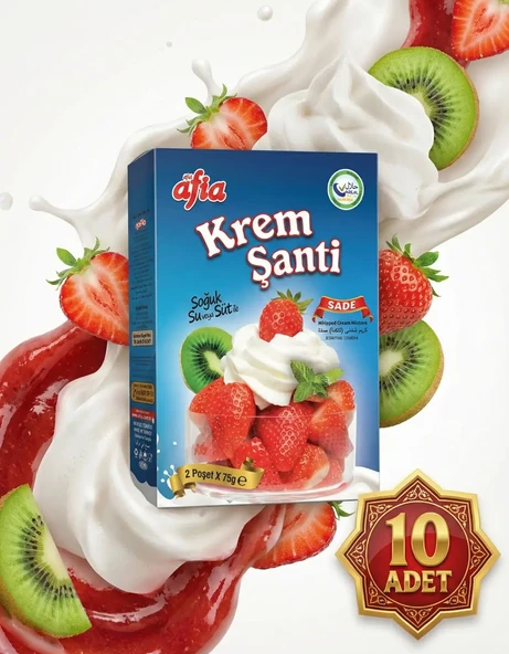 Afia Sade Krem Şanti 10x150 Gr - Resim 3