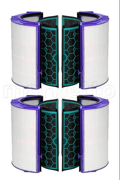 Dyson PURE Uyumlu Hava Temizleyci Filtre Takımı ( 2 ADET ) HP04 / HP05 / DP04 / TP04 / TP05 ürün görseli 1