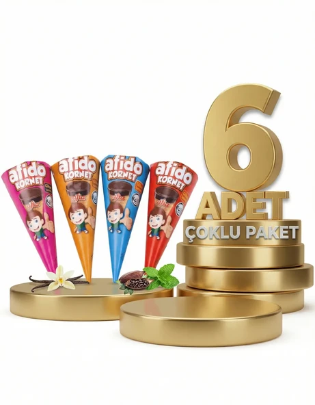 Afia Afido Kornet 6x25 Gr - Resim 2