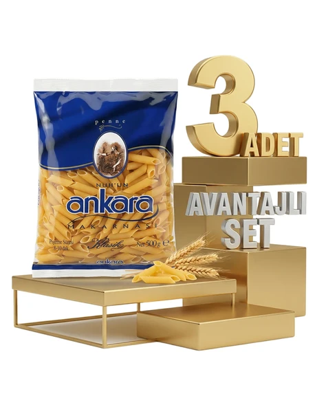 Ankara Kalem Makarna 3x500 Gr - Resim 2