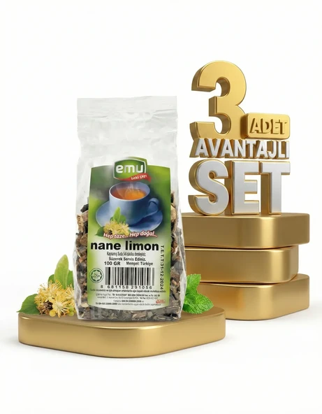 Emu Nane Limon 3x100 Gr - Resim 2