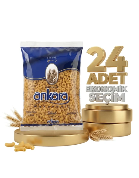 Ankara Makarna Dirsek 24x500 Gr - Resim 2