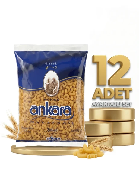 Ankara Makarna Dirsek 12x500 Gr - Resim 2