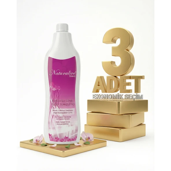 Naturalive Genel Yüzey Temizleyici 3x1000 Ml ürün görseli 1
