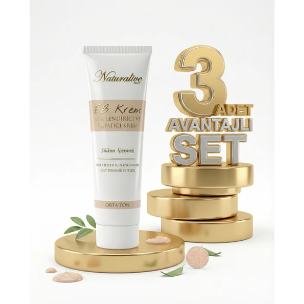 Naturalive Bb Krem (orta Ton) x3 ürün görseli 1