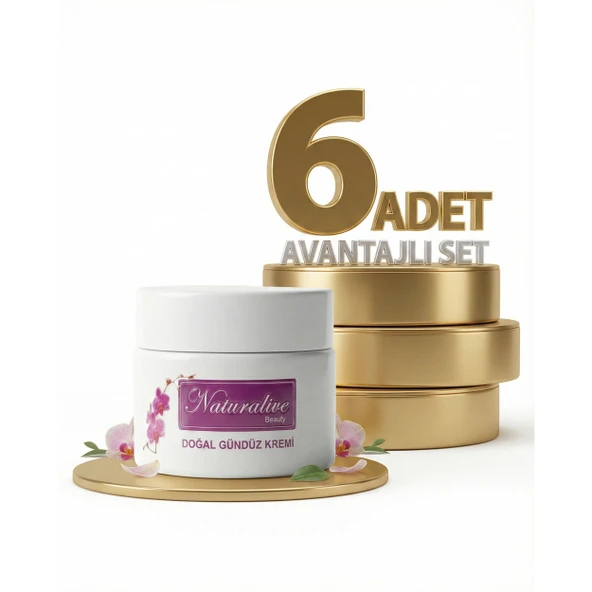 Naturalive Yağlı Doğal Gündkremi 6x50 Ml ürün görseli 1