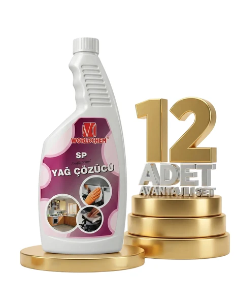 Worldchem Yağ Çözücü 12x500 Ml - Resim 2