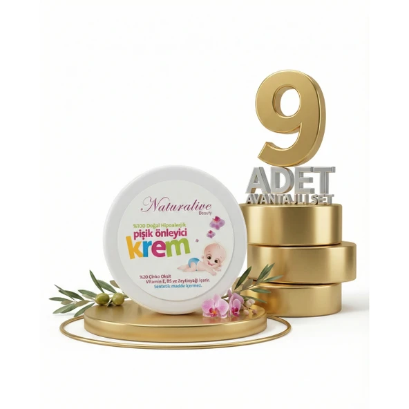 Naturalive Doğal Pişik Kremi 9x50 Gr ürün görseli 1