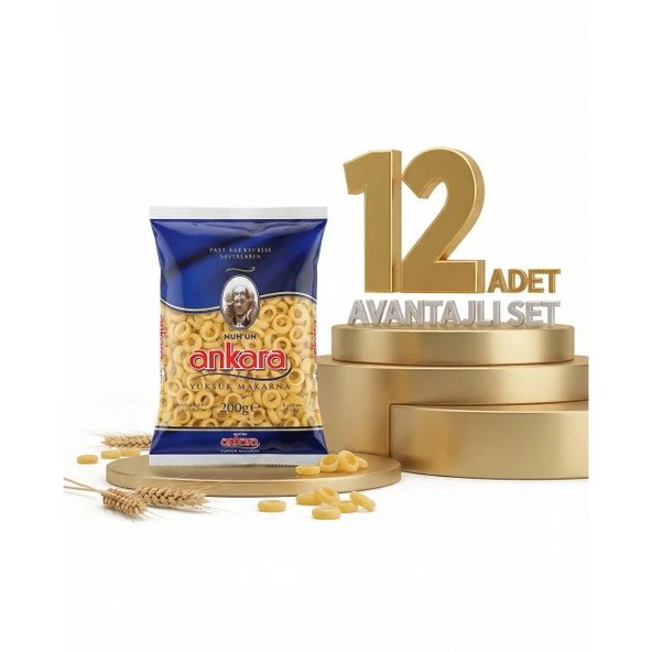 Ankara Yüksük Makarna 12x500 Gr ürün görseli 1