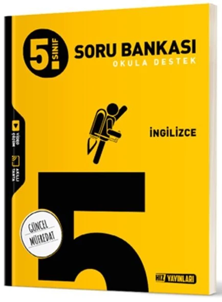 Hız Yayınları 5. Sınıf İngilizce Soru Bankası ürün görseli 1