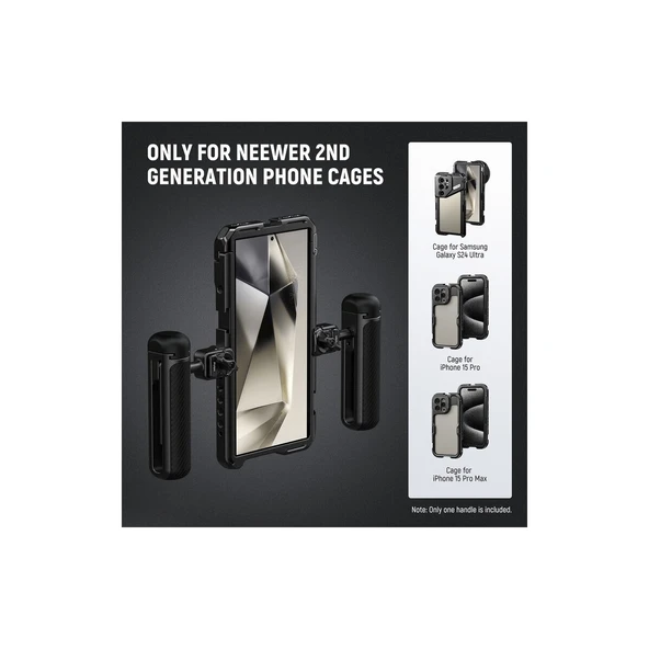 Neewer Quick Release Side Handle (Black) - Resim 4