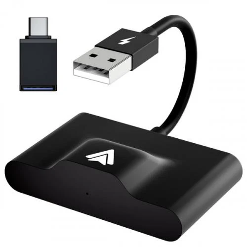 Polham Araç İçi Android Cihazlar İçin Kablosuz Android Multimedya Carplay Adaptörü,Wireless Çevirici ürün görseli 1