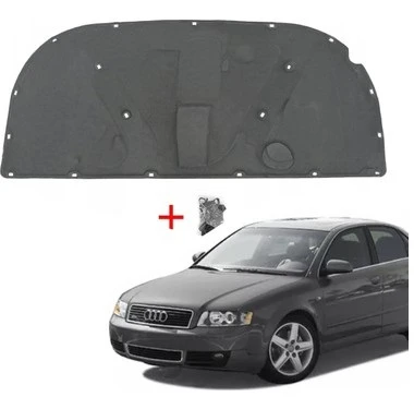 AUDİ MOTOR KAPUT KECESI KLIPSLI 1.KalIte-AUDI A4 2001-2005 ürün görseli 1