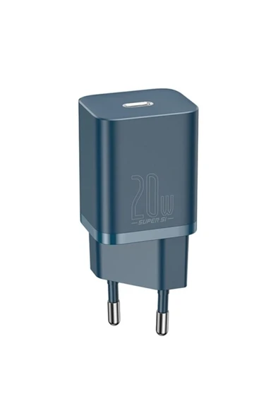 Super Si 20w Pd Type-c Hızlı Şarj Adaptörü Hızlı Şarj Aleti 20w Iphone 12-11 Hızlı Şarj Mavi ürün görseli 1