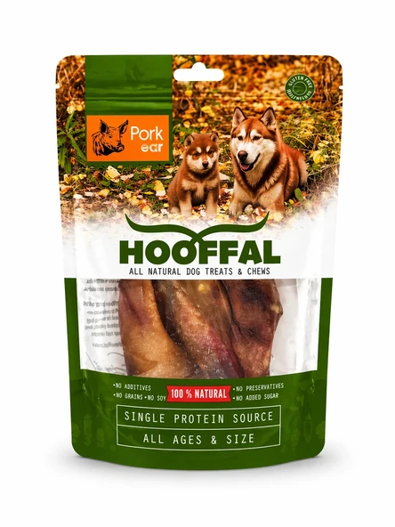 Hooffal Köpek Ödül Maması Domuz Kulağı ürün görseli 1