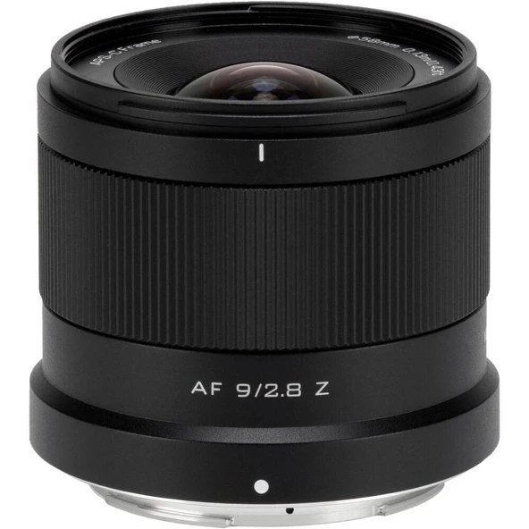 Viltrox AF 9mm F2.8 Air Nikon Z Mount APS-C Lens ürün görseli 1