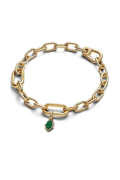 Yeşil Fatma Eli Mini Sallantılı Charm - Resim 3