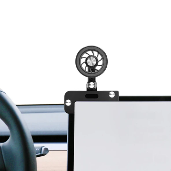 Polham Tesla Model Y, S, X, 3 İle Uyumlu Magsafeli Telefon Tutucu, Notebook Ekranı İçin Telefon Tutucu ürün görseli 1