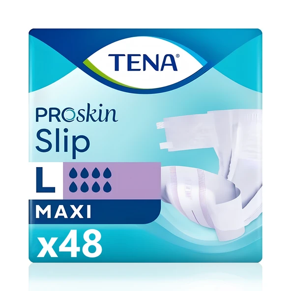 Tena Proskin Slip Maxi Belbantlı Hasta Bezi L-Large Beden 48 Adet ürün görseli 1