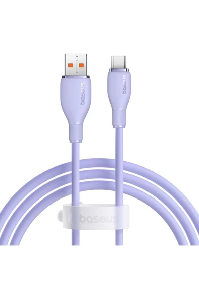 Pudding Serisi Hızlı Şarj ve Data Kablosu USB'den Type-c USB-C'ye 6 Amper 100W, 1,2m ürün görseli 1