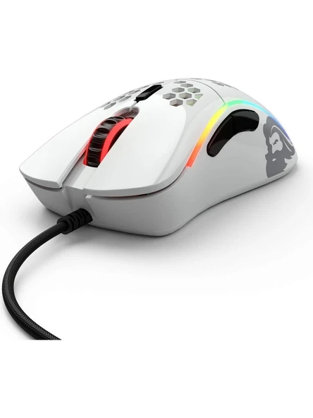 Glorious Model D Parlak RGB Ergonomik Optik Kablolu Oyuncu Mouse ürün görseli 1