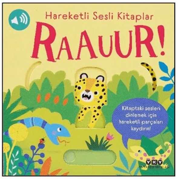 Hareketli Sesli Kitaplar - Raauur! ürün görseli 1