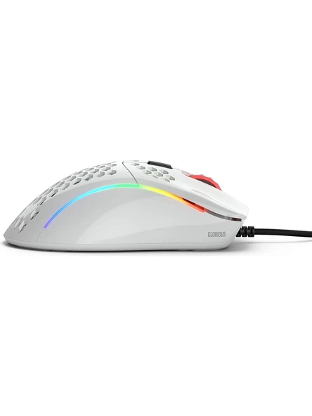 Glorious Model D Parlak RGB Ergonomik Optik Kablolu Oyuncu Mouse - Resim 3