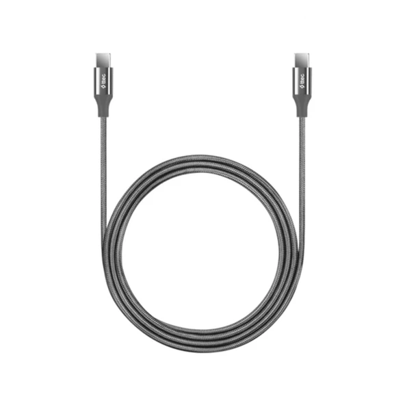 Ttec 1.5Metre 100W Süper Hızlı Type C to Type C Şarj ve Data Kablosu, Kopmaz Yıpranmaz PD/QC Şarj Destekli Kablo ürün görseli 1