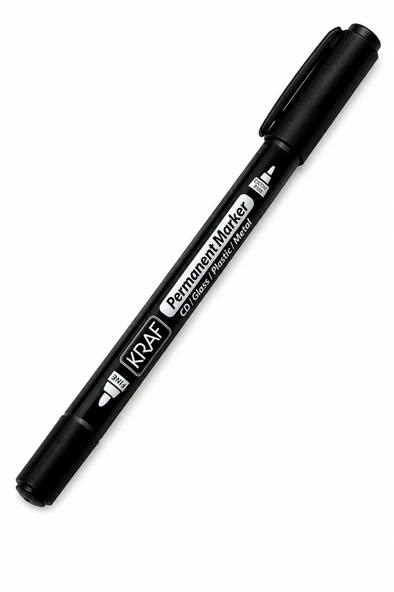 KRAF ASETAT KALEMI TWIN CIFT UCLU SIYAH (250G) ürün görseli 1