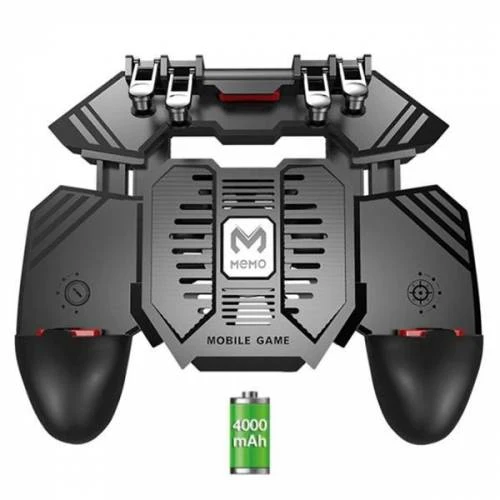 Polham 4000Mah Powerbankli Telefon Soğutuculu Fanlı Oyun Kolu, Pubg Ateş Tuşlu Soğutuculu Oyun Kolu ürün görseli 1