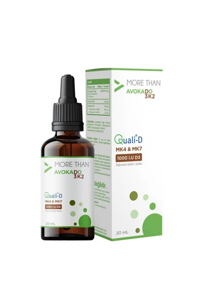 More Than Avokado D3K2 20 ml ürün görseli 1