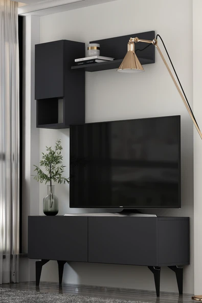 Dekortis Home Dekor 120DHDTDR1 SADEM RAFLI TV SEHPASI,ÜNİTESİ ürün görseli 1