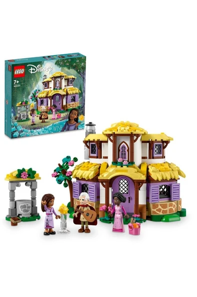 LEGO ® Disney Asha’nın Evi 43231 - 7 Yaş ve Üzeri Çocuklar için Yaratıcı Oyuncak Yapım Seti (509 Parça) ürün görseli 1