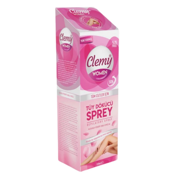 Clemy Women 5 Dk Tüy Dökücü Sprey Tüm Ciltler İçin 100 Ml ürün görseli 1
