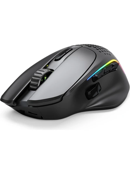 Glorious Model I 2 GLO-MS-IWV2-MB Siyah RGB Ergonomik Optik Kablolu/Kablosuz Oyuncu Mouse ürün görseli 1