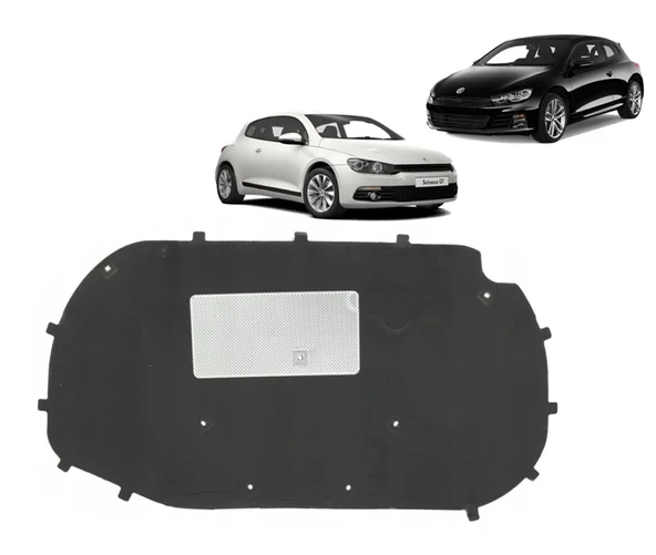 VOLKSWAGEN MOTOR KAPUT KECESI KLIPSLI 1.KalIte-SCIROCCO 2009-2018 ürün görseli 1