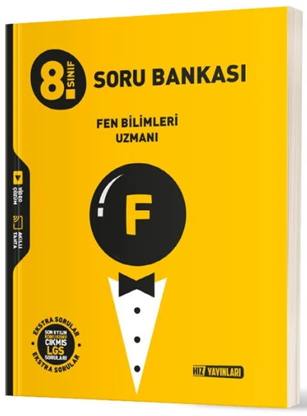 Hız Yayınları 8. Sınıf Fen Bilimleri Uzmanı Soru Bankası ürün görseli 1