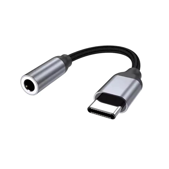 Polham 15CM Type C To 3.5mm Aux Kulaklık Ses Dönüştürücü Adaptör, Hifi Ses Destekli Çevirici ürün görseli 1
