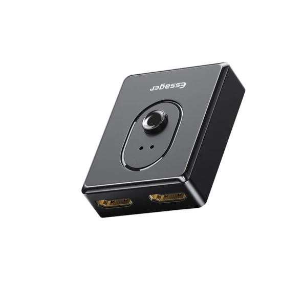 Essager 2in1 Çift Yönlü HDMI Switch Adaptör, 4K 60Hz, Çift Ekran Bağlantılı Çevirici, TV,PC,Projektör ürün görseli 1