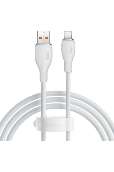 Pudding Serisi Hızlı Şarj ve Data Kablosu USB'den Type-c USB-C'ye 6 Amper 100W, 1,2m ürün görseli 1