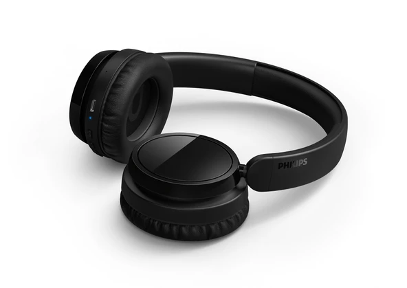 Philips Bluetooth 5.3 Mikrofonlu Kulak Üstü Kulaklık 65 Saat Pil 40 mm Güçlü Bas Sürücü Hafif Gövde Günlük Ofis Kullanımı Siyah TAH5209BK ürün görseli 1