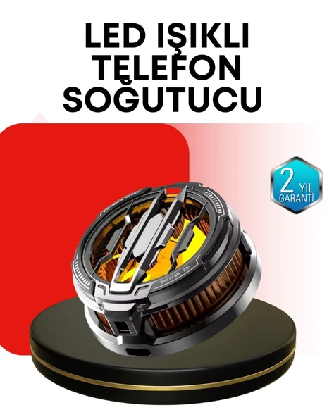 Rgb Işıklı Sessiz Fanlı Telefon Soğutucu ürün görseli 1