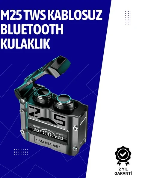 Mikrofonlu Kulaklık | Gürültü Engelleyici | 180 Saat Kullanım Süresi | Led Göstergeli ürün görseli 1