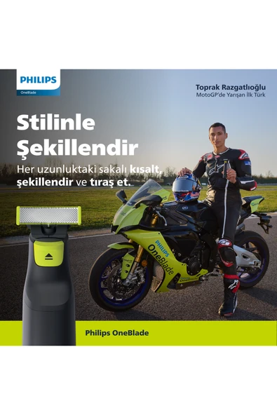 Philips Qp2724/10 Oneblade Yüz Şekillendirici - Resim 2